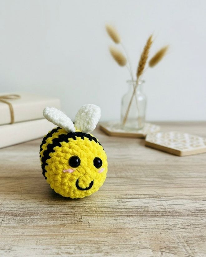 Abejita de crochet